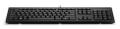HP 125 Series Toetsenbord Bedraad QWERTY Zwart 266C9AA