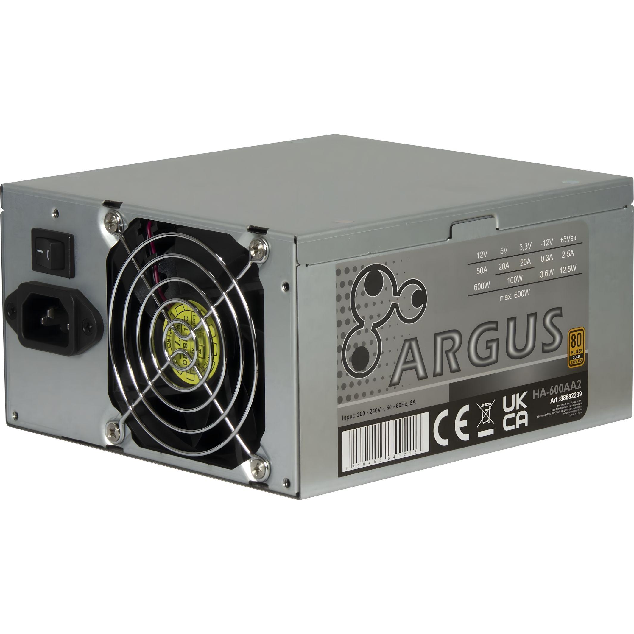 Inter-Tech Argus 600AA2 PSU for 2U Rack case 600W