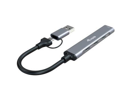 EQUIP 4-Port Usb 3.2 Gen 1/2.0 Hub,  (128969)