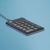 R-GO Tools R-Go Numeric keyboard Compact break - tastegruppe - svart Inn-enhet (RGOCONMWDBL)