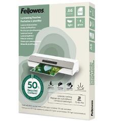 FELLOWES Lamineringslomme,  50 % resirkulert,  A6, 100 stk (100143441)