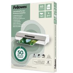 FELLOWES Lamineringslommer 50 % resirkulert,  A5, 100 stk (100143440)