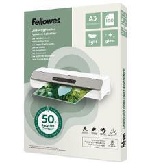 FELLOWES Lamineringslomme 50 % resirkulert A3, 100 stk (100142988)
