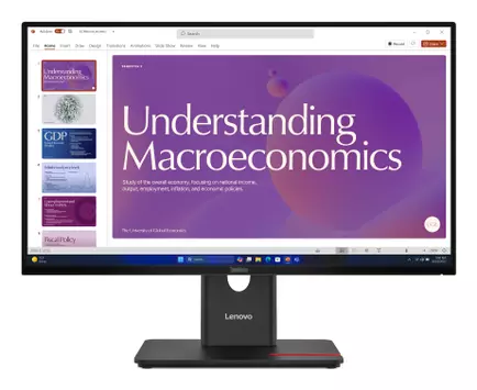 Lenovo T24D-40 23.8IN 1920X1080 16:9 1500:1 6MS IPS 120HZ USB-C DOCKI MNTR (64B9GAT1EU)