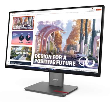 LENOVO P27QD-40 27IN 2560X1440 16:9 1300:1 0.4MSIPS 120HZ USB-C DOCKING 140W DAISY CHAIN KVM/EKVM FACTORY CALIBRATED PANEL MIRROR POWER BUTTON EPEAT GOLD TCO10 (64B3GAT2EU)