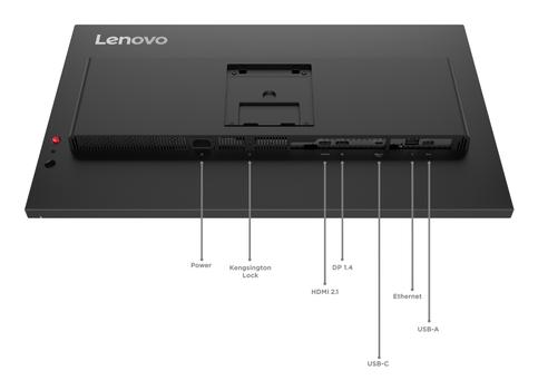 LENOVO T27UD-40 27IN 3840X2160 16:9 3000:1 4MS IPS USB-C DOCKING 96W MNTR (64AFGAT2EU)
