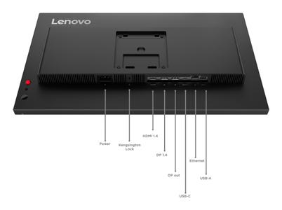 LENOVO T24D-40 23.8IN 1920X1080 16:9 1500:1 6MS IPS 120HZ USB-C DOCKI MNTR (64B9GAT1EU)