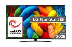 LG 75NANO81A3A 75 4K UHD (2160p)