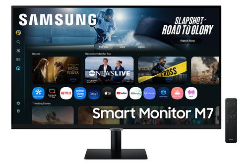 SAMSUNG Smart Monitor M7 (M70F) 32" 4K-näyttö,  musta (LS32FM702UUXEN)