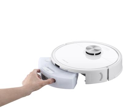 Roborock Q7 TF+  Robotstøvsuger (hvit) Dual Anti-Tangle System, 10,000Pa, Presis LiDAR-navigasjon,  automatisk tømmestasjon (Q7TFP02-00)