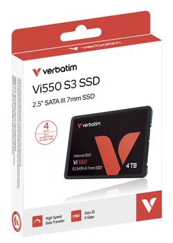 VERBATIM Vi550 S3 2.5' SSD 4TB (49355)
