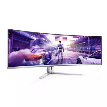 PHILIPS 49" Curved gamingskjerm 49M2C8900 5120x1440 OLED, 240hz, 0.03ms, 15m:1, HDR400, 2xHDMI2.1/ DP/ USB-C(90w) (49M2C8900/00)