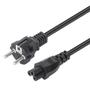 MANHATTAN Eu Power Cable C5 To Cee 7/7, 