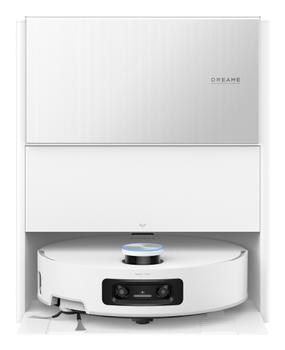 Dreame Aqua10 Ultra Roller Robotdammsugare (vit) Automatisk tömningsstation,  30000Pa, trösklar upp till 4,2 cm med ProLeap (RLH71DE-white)