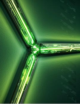 GOVEE Gaming Wall Light (4+1) 4 rör, 1 fyrkantig anslutning (H6063312)