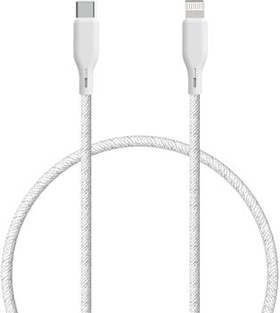 ËSSENTIALS Cable MFI Lightning to USB-C iPod iPad iPhone 1.2m White (LC120-E)