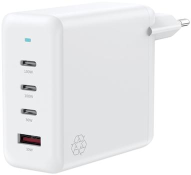 ËSSENTIALS 100W GaN Charger – USB-C & USB-A 3 Ports (BULK) (GC1000-BULK)