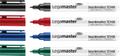 LEGAMASTER TZ140 board marker assorted 4pcs C&C (7-114094-4)