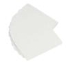 ZEBRA WHITE PVC 30MIL NON BRANDED CARD