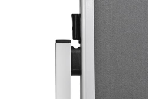 LEGAMASTER ECONOMY workshop board foldable 150x120cm grey (7-209300)