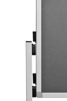 LEGAMASTER ECONOMY workshop board foldable 150x120cm grey (7-209300)