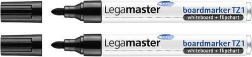 LEGAMASTER TZ1 board marker black 2pcs C&C (7-110001-2)