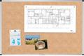 LEGAMASTER UNITE cork pinboard 60x90 (7-143143)