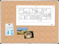 LEGAMASTER UNITE cork pinboard 90x120 (7-143154)