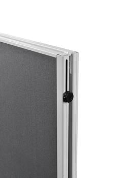 LEGAMASTER ECONOMY workshop board foldable 150x120cm grey (7-209300)