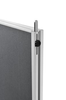 LEGAMASTER ECONOMY workshop board foldable 150x120cm grey (7-209300)