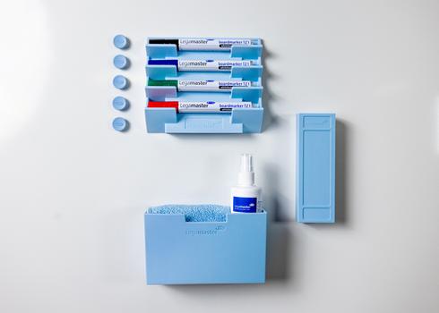 LEGAMASTER whiteboard marker holder Soft Blue (7-122039)