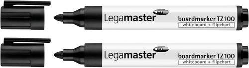 LEGAMASTER TZ100 board marker black 2pcs C&C (7-110501-2)
