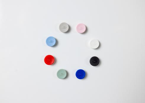 LEGAMASTER magnet 20mm white 8pcs C&C (7-181119-8)