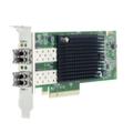 DELL Emulex LPe36002 Dual Port FC64 Fibre Channel HBA PCIe Full Height Customer Kit