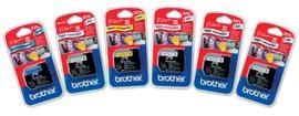 BROTHER M-Tape Black On White 9mm Blister 4 meter (MK-221SBZ $DEL)