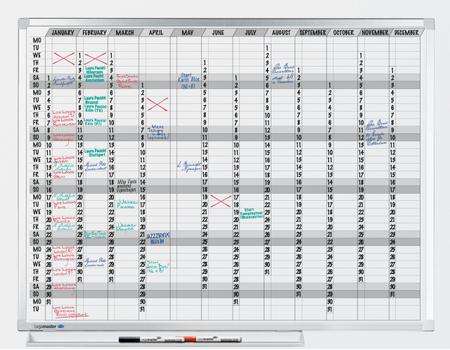 LEGAMASTER PROFESSIONAL year planner 365 days 90x120cm (7-400000)