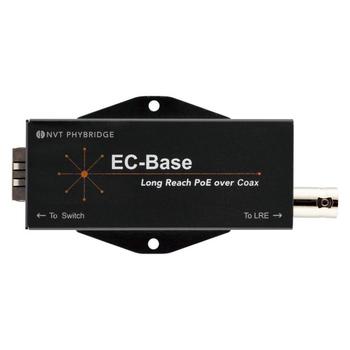 PHYBRIDGE Switch CLEER PoE over Coax EC-Base: Long Reach PoE++ Extender (NV-ECLK-BSE)
