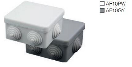 TEM Serie  Fontana ABZWEIGKASTEN IP44 RN01 GY (AF10GY-U)