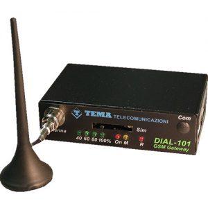 TEMA GSM gateway 1x FXS or FXO DIAL-101A Metal housing / Antenna detachable FME (DIAL-101A)