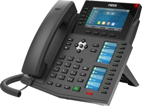 FANVIL Ip Phone Black 20 Lines Lcd  (X6U V2)