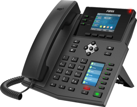 FANVIL X4U Ip Phone Black 12 Lines  (X4U V2)