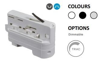 Powergear 3PH CLASSIC 3 ADAPTER, Schwarz (PRO-0440-B)