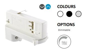 Powergear 3PH ADAPTER DALI 1, Weiß (PRO-D480-W)