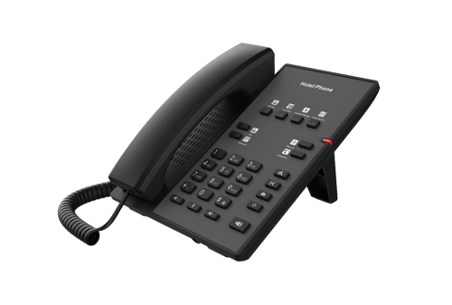 FANVIL H1-2 Ip Phone Black 2 Lines (H1-2 Wire)