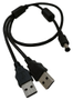 SILEX Y-Shape USB Cable for BR-500AC / 5V