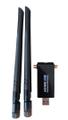 ALLNET Wireless AX 1800Mbps USB WLAN stick dongle ALL-WA1800AX-EXT with external antennas