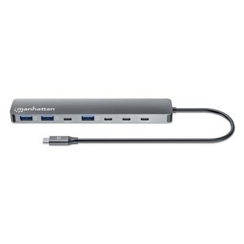MANHATTAN Usb-C Dock/Hub, Ports (X7):  (181167)