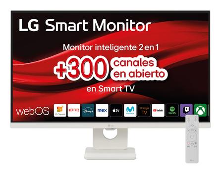 LG 27U731SA-W Smart Monitor 27 IPS 3840 x 2160 (4K) HDMI USB-C 60Hz (27U731SA-W.AEU)