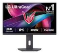 LG 27" UltraGear gamingskärm 27G610A 2560x1440 IPS, 200hz, 1ms, 1000:1, HDR400, 2xHDMI/DP
