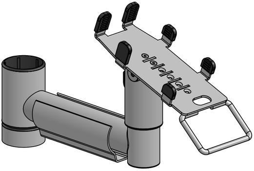 ERGONOMIC SOLUTIONS 200mm swingarm W MultiGrip  (CLAO006-02)